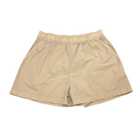 TNA Aritzia Claremont Lightweight 3" Running Shorts Sz Small Sand Bluff - Picture 5 of 8